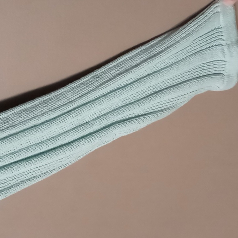 Classic Elements Mint Green Full Button Fitted Ar… - image 8